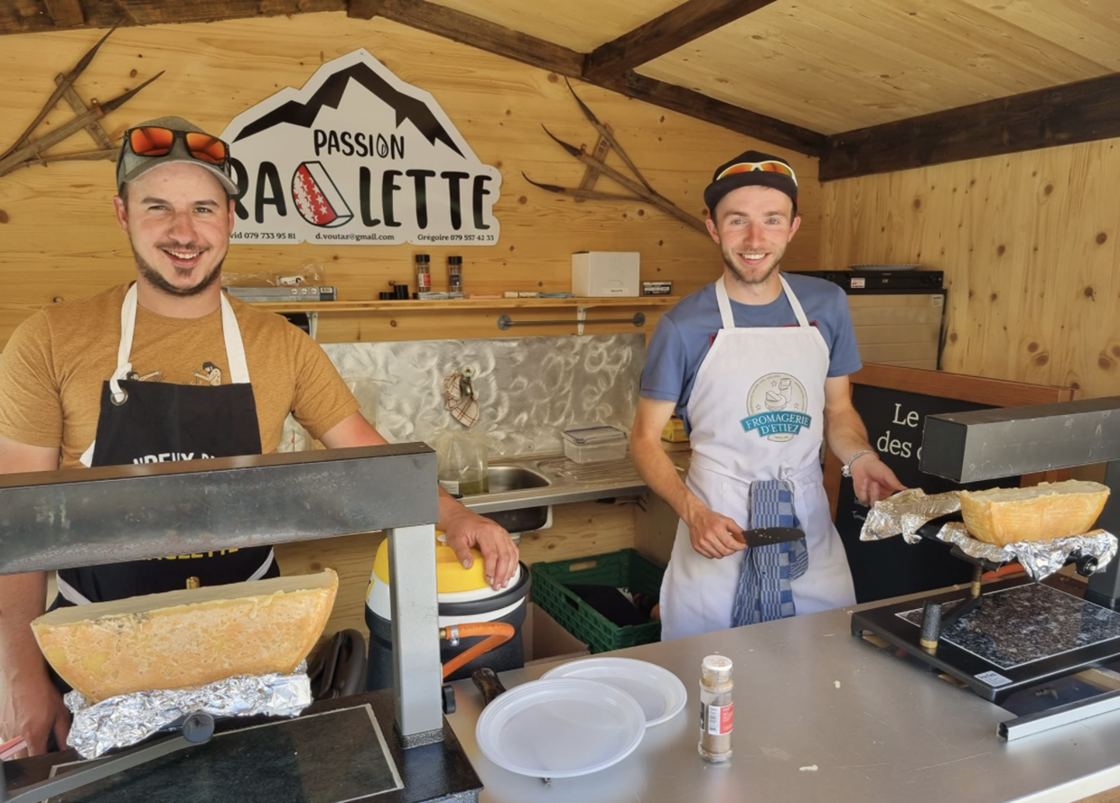 Passion Raclette: David et Grégoire