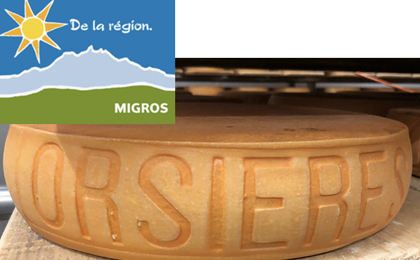 Plusieurs fromages et beurre de la Laiterie d'Orsières désormais en vente à Migros Valais