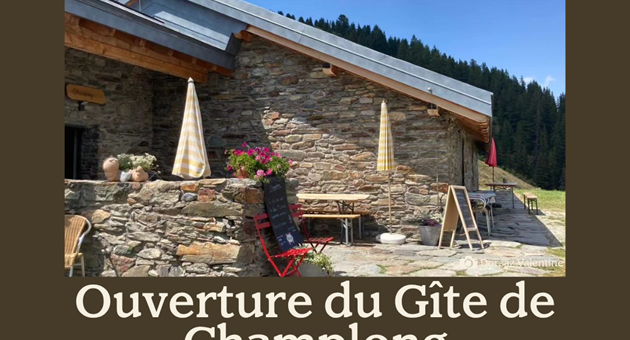 Ouverture du gîte de l'Alpage de Champlong