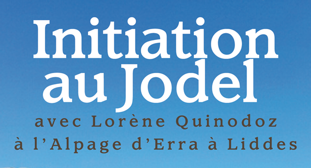 Initiation au Jodel à l'alpage d'Erra